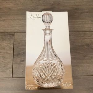 Dublin crystal wine decanter